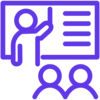 Classroom training icon